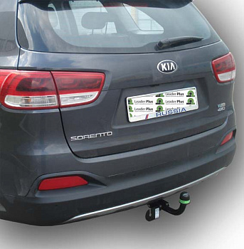 Фаркоп для Kia Sorento 2015-... дизель, бензин и Hyundai Santa Fe 2015-... дизель